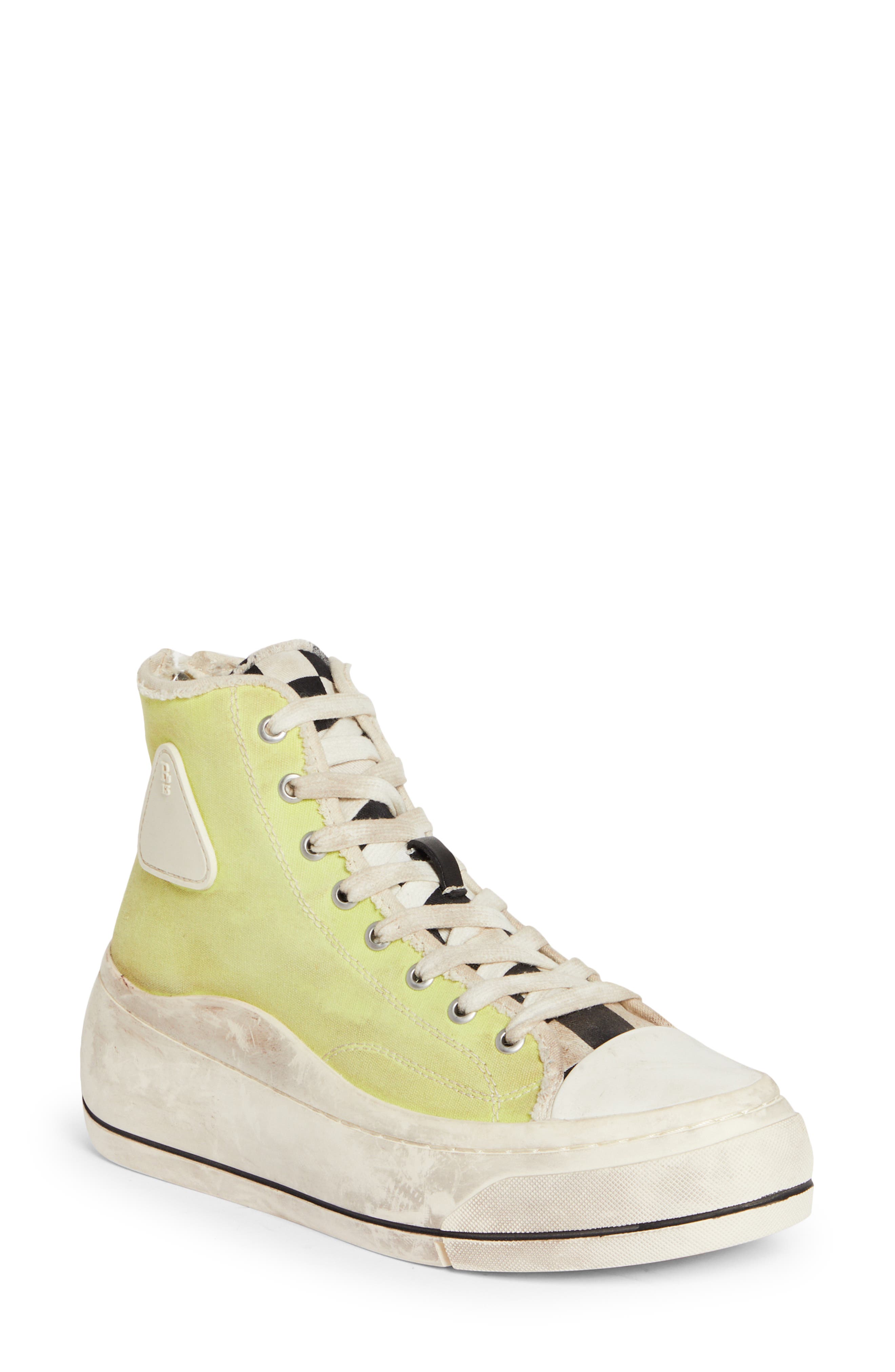 R13 Kurt High Top Platform Sneaker, Main, color, 