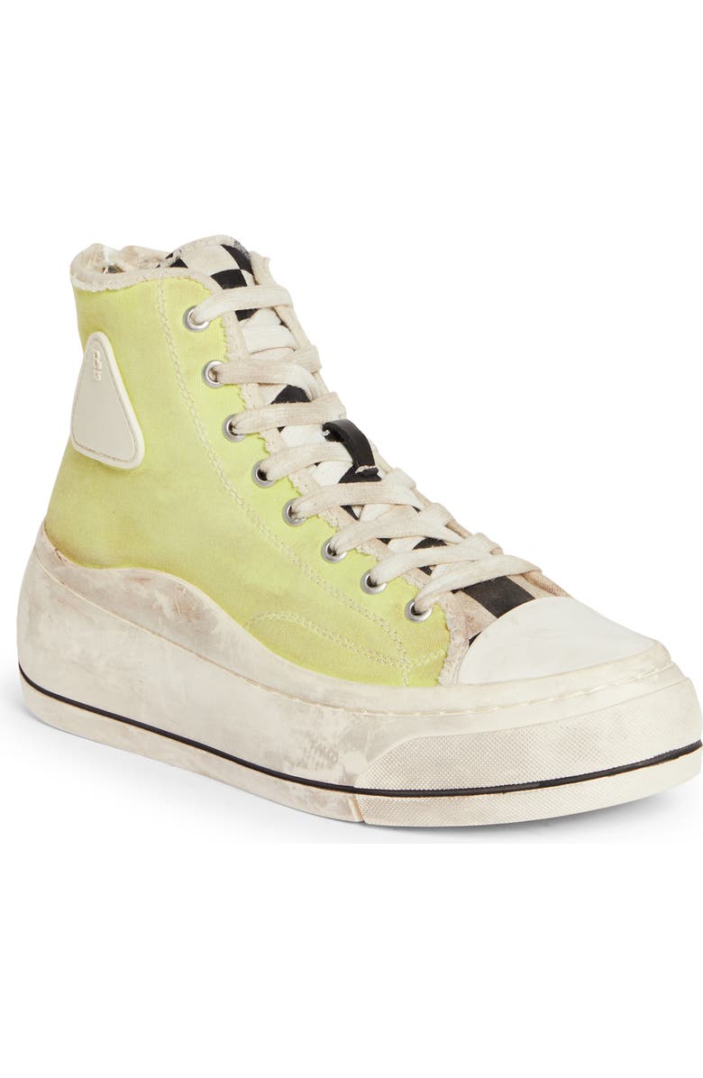 R13 Kurt High Top Platform Sneaker, Main, color,