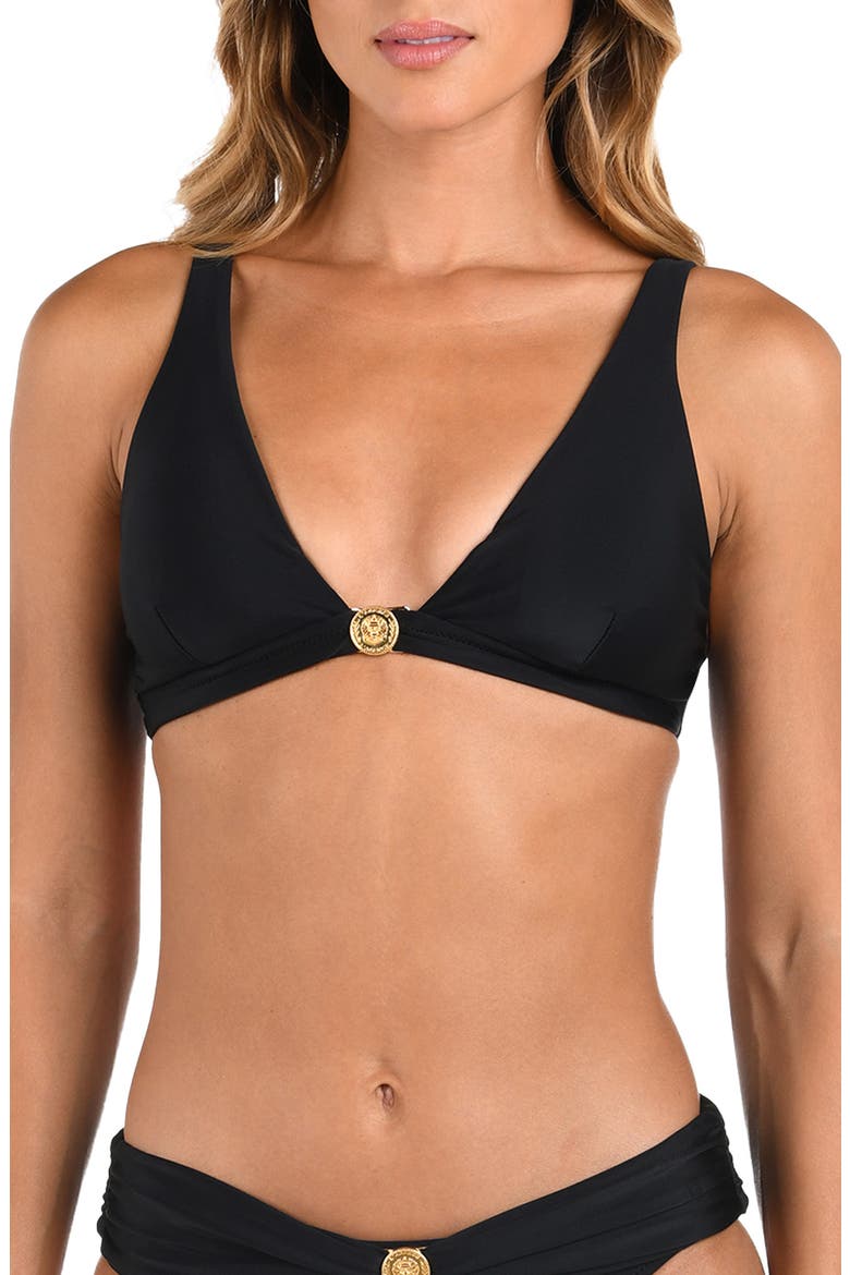 Lexie Solids Bikini Top, Main, color, BLACK