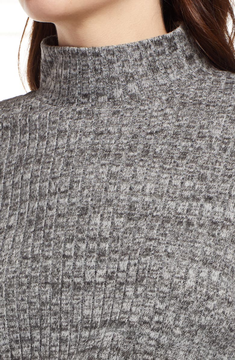 FLORET STUDIOS Ribbed Long Sleeve Sweater Dress, Alternate, color, 