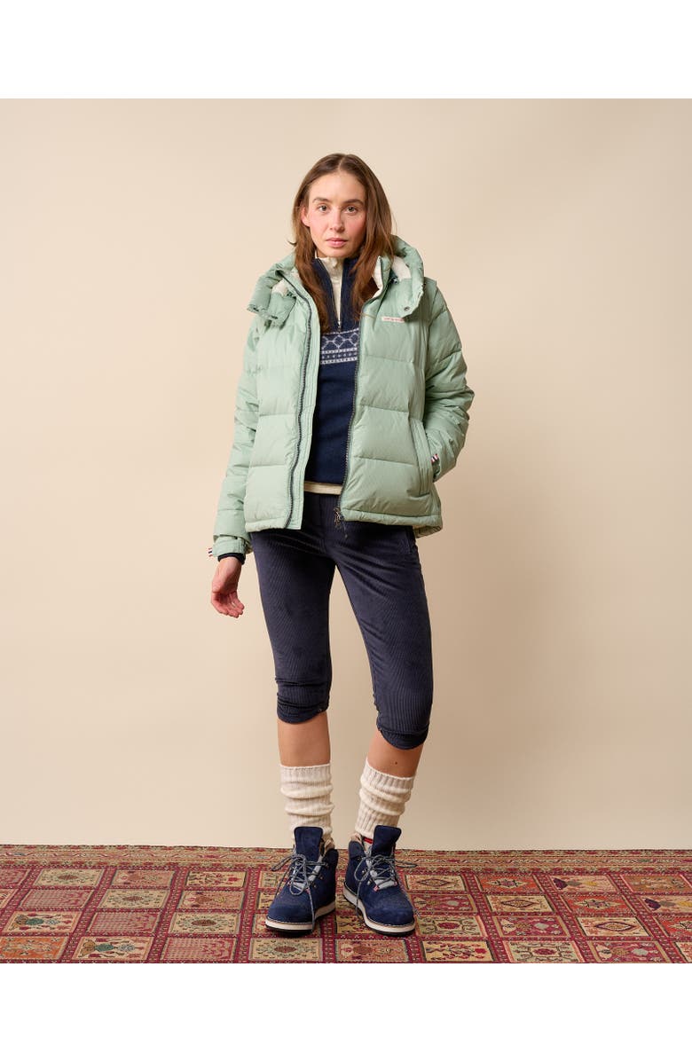 Amundsen Winter Down Jacket Womens, Alternate, color, Faded Woad Green