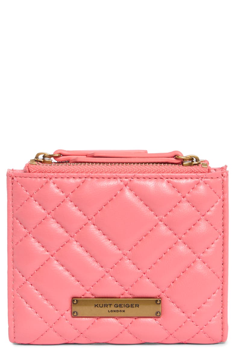 Kurt Geiger London Mini Brixton Wallet, Main, color, Open Pink