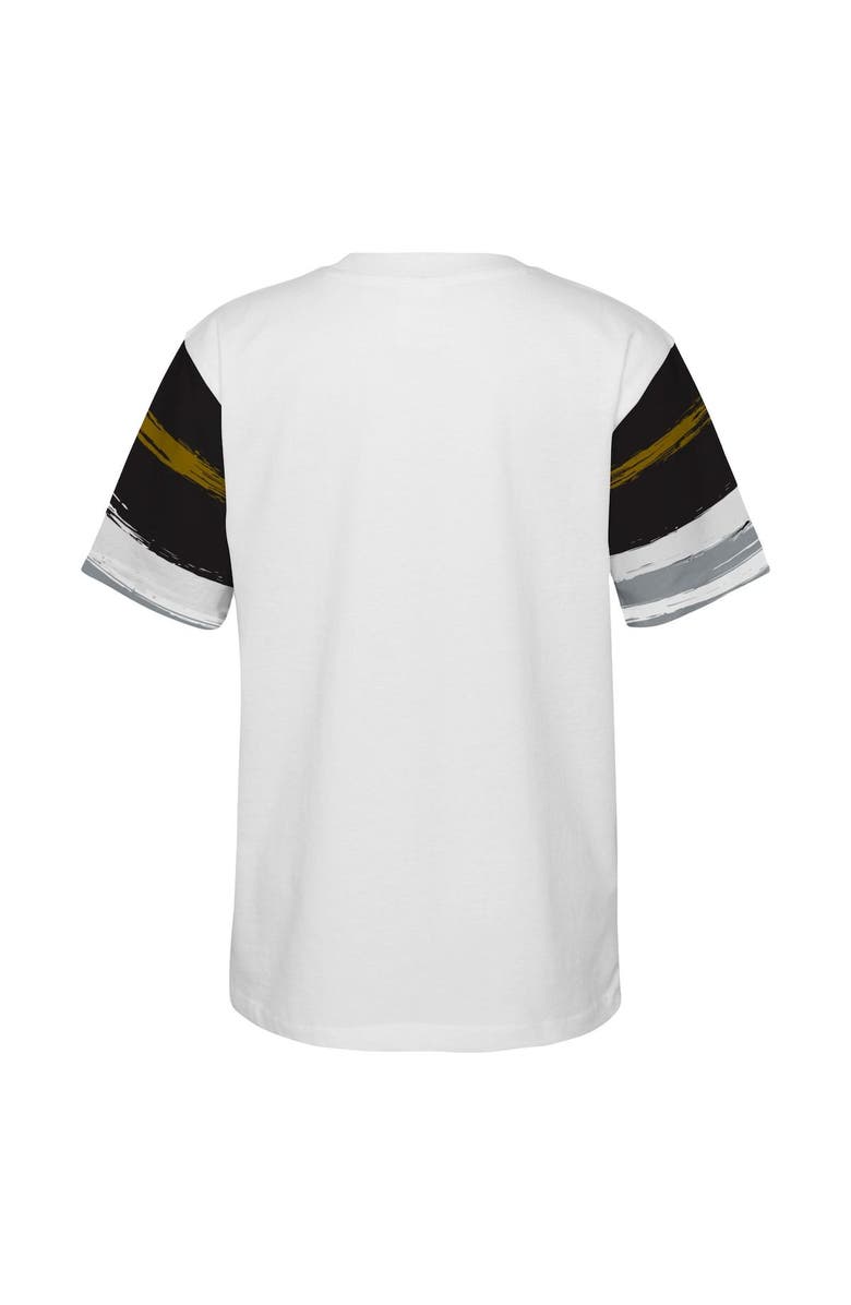 Outerstuff Youth White LAFC Wing Back T-Shirt, Alternate, color, 