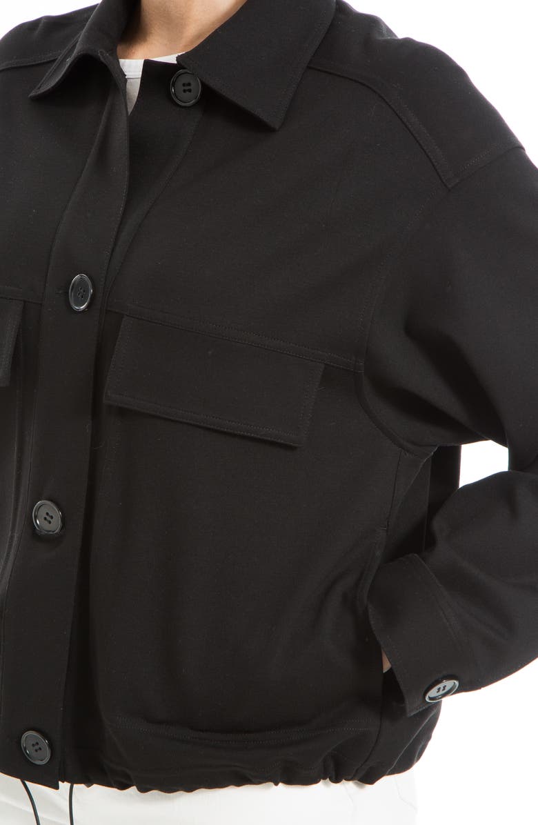 MAX STUDIO Ponte Two-Pocket Drawstring Jacket, Alternate, color, 