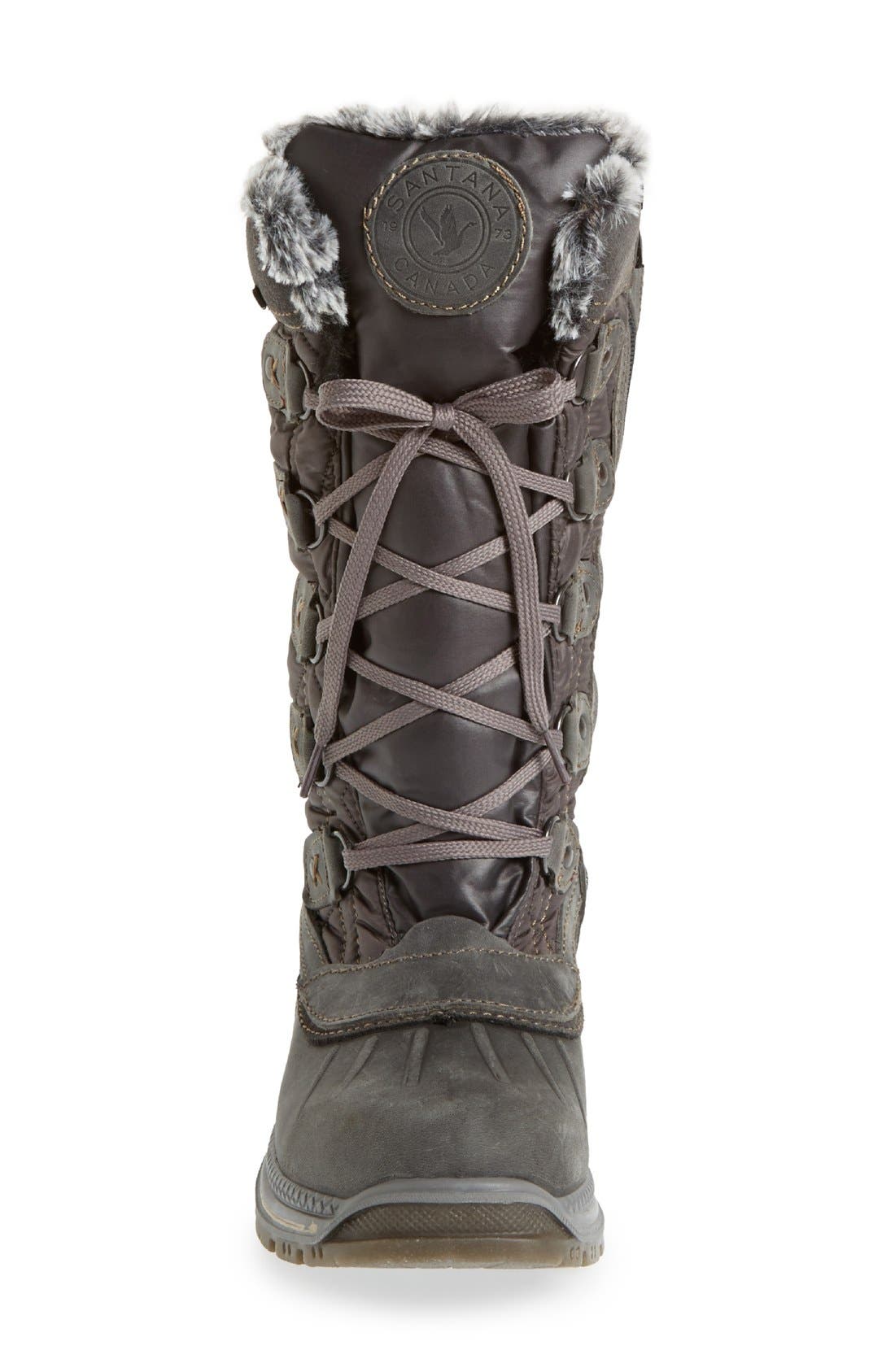 'Mulino' Waterproof Boot, Alternate, color, CHARCOAL