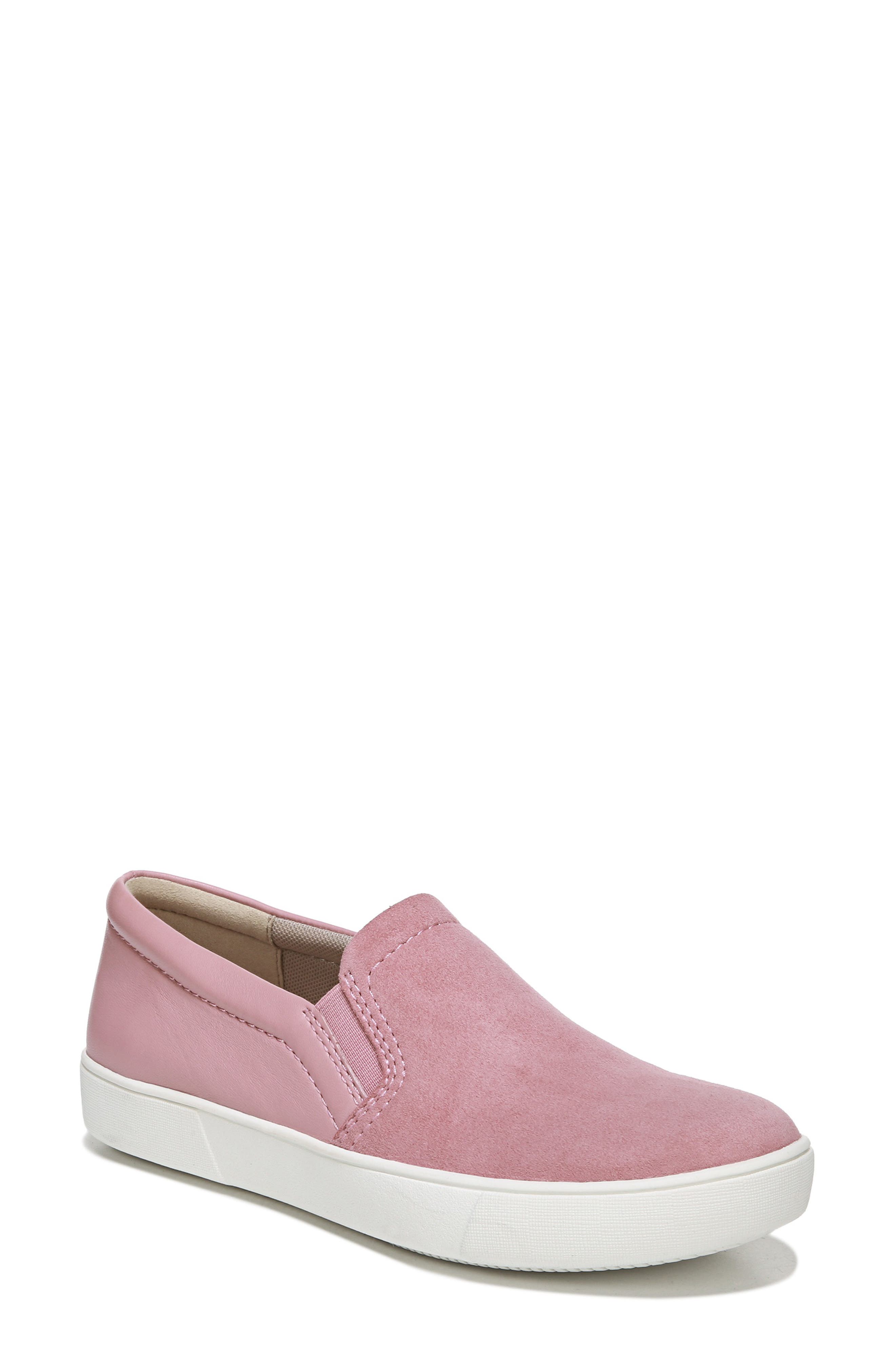 Marianne Slip-On Sneaker, Main, color, ROSEWOOD SUEDE/ LEATHER