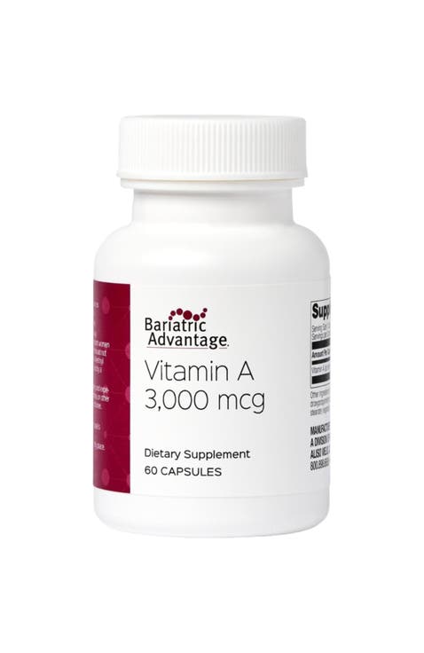 Vitamin A Retinol Acetate Capsules 10000 IU 60 Count