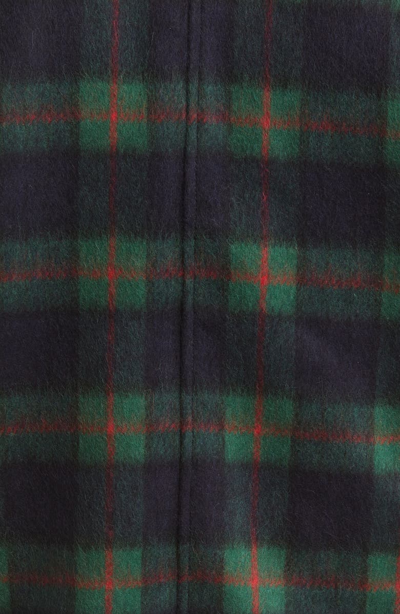 Brooks Brothers Plaid Wool Blend Shirt Jacket, Alternate, color,