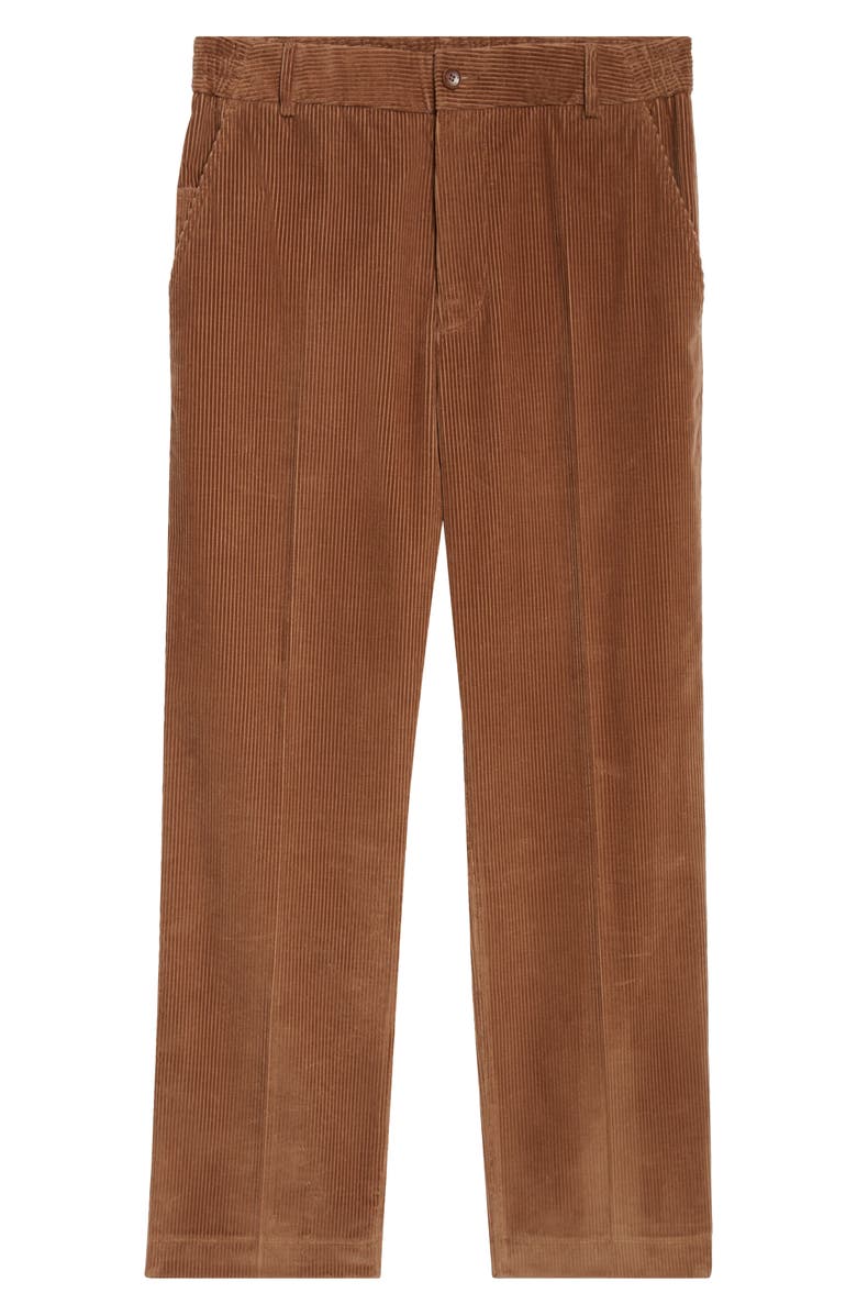 Moncler Corduroy Trousers, Alternate, color, Brown