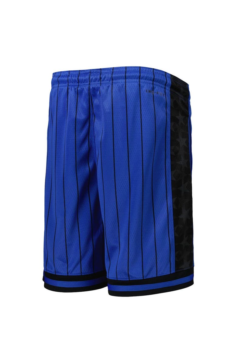 Jordan Brand Youth Jordan Brand Royal Orlando Magic Statement Edition Swingman Performance Shorts, Alternate, color, 