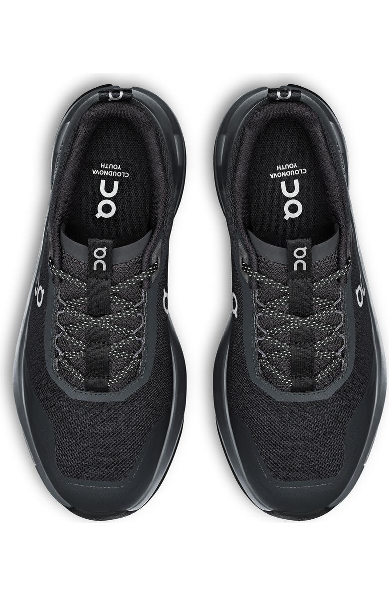 On Kids' Cloudnova Youth Sneaker, Alternate, color, Black/ Eclipse