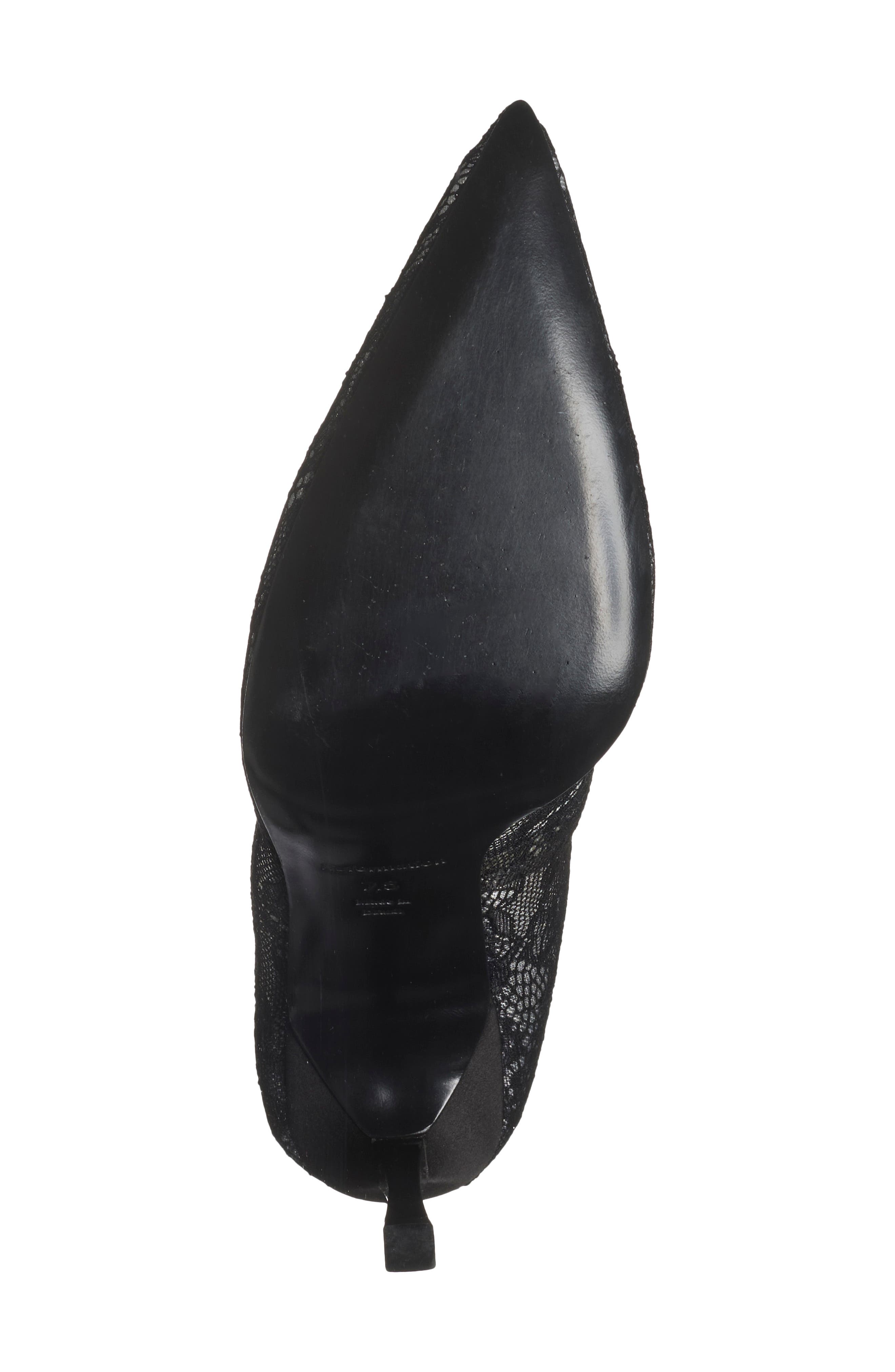 Joelle Pump, Alternate, color, BLACK LACE