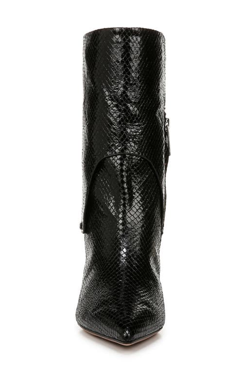 Franco Sarto Alberta Mid Shaft Boots In Black