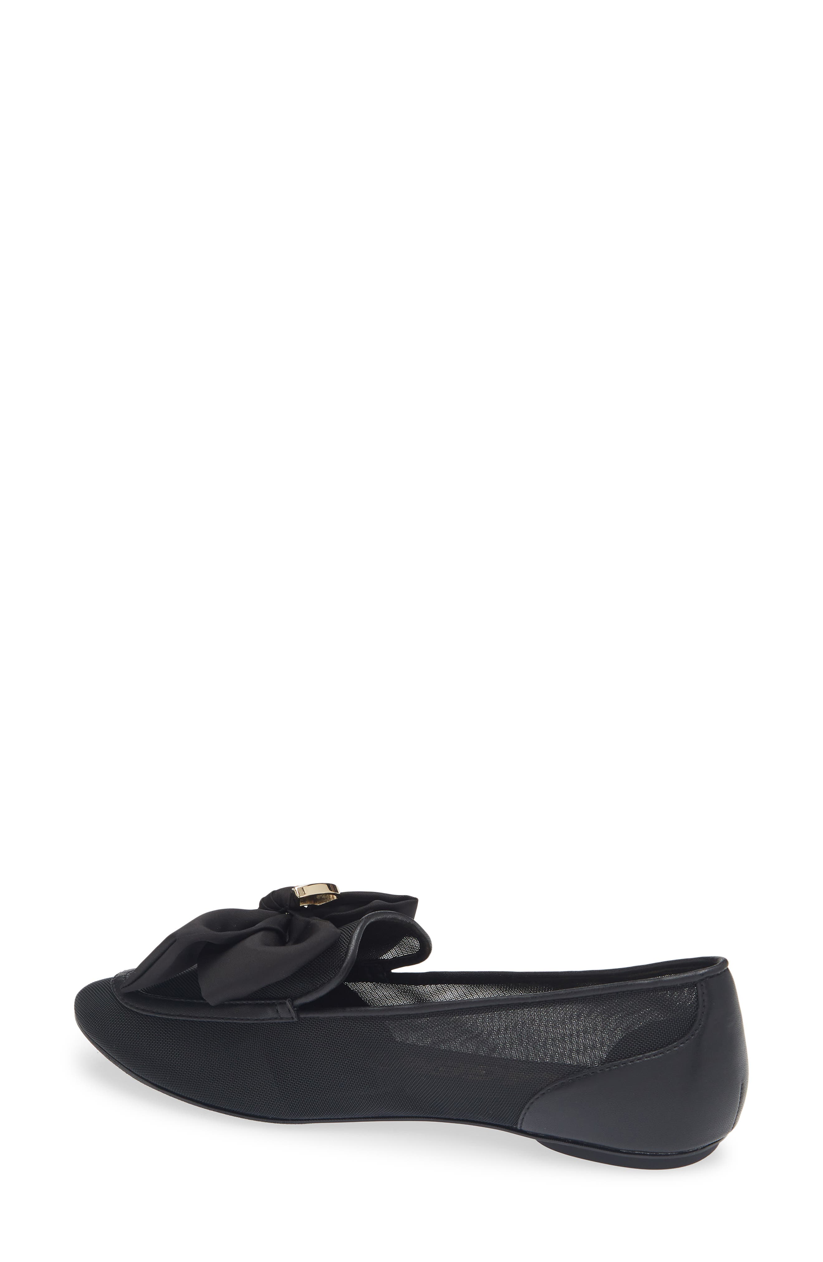 KARL LAGERFELD PARIS Velicity Bow Loafer, Alternate, color, Black
