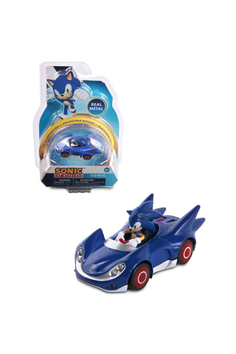 Allstars Racing Sonic 164 Diecast Metal Car, Alternate, color, Multicolored
