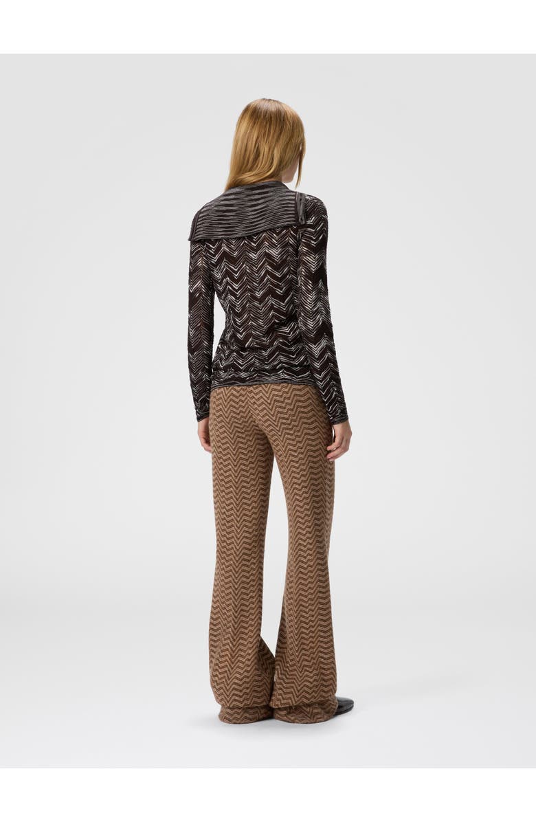 Missoni Men's Tailored Trousers with Chevron Pattern, Alternate, color, Beige