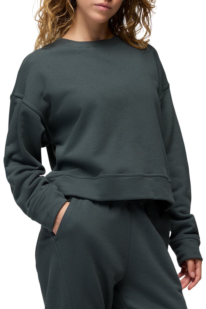 Dreamterry Crewneck Sweatshirt, Main, color, GREY BLUE