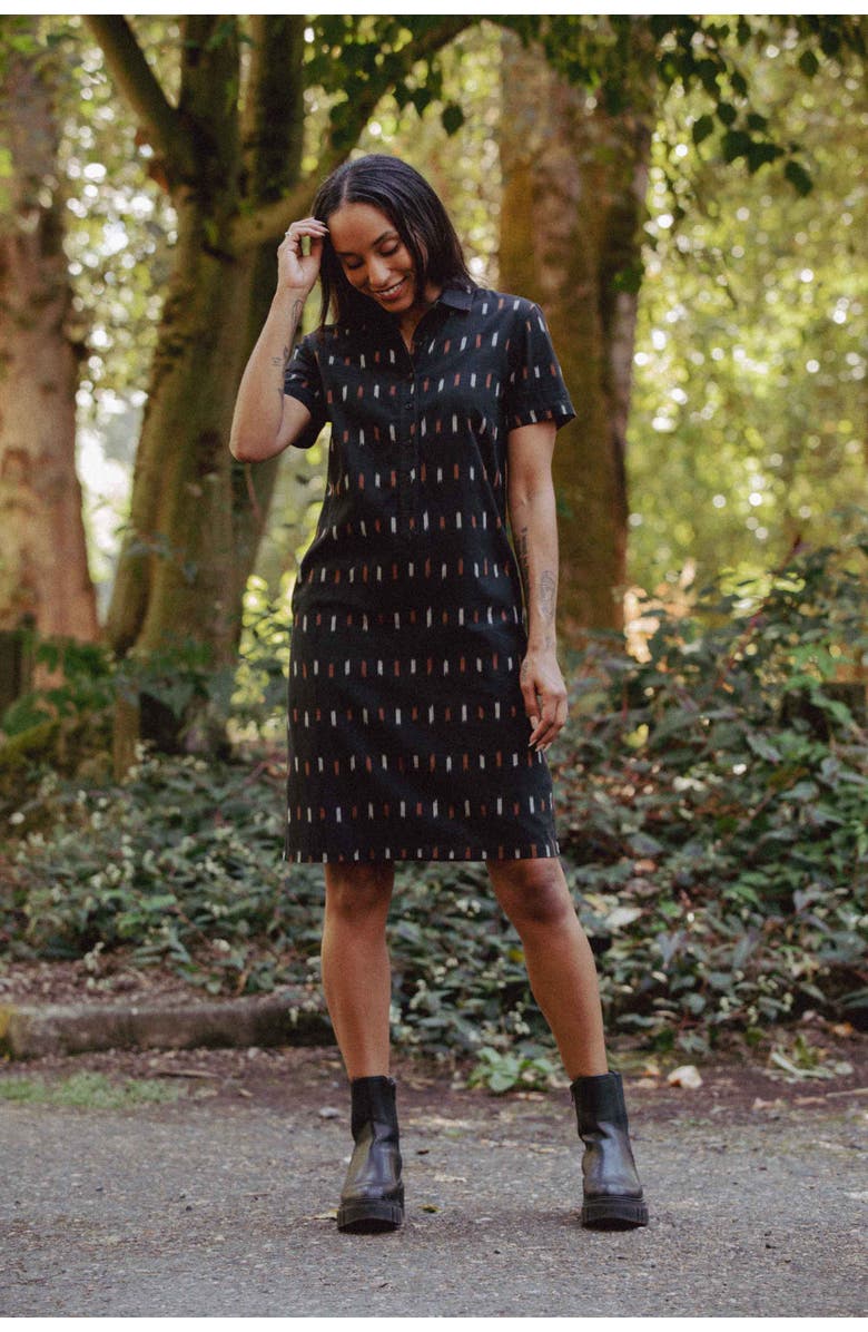 Bridge & Burn Delia Dress, Alternate, color, Dotted Horizon