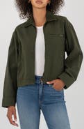 KUT from the Kloth Hudson Zip-Up Cotton Twill Jacket