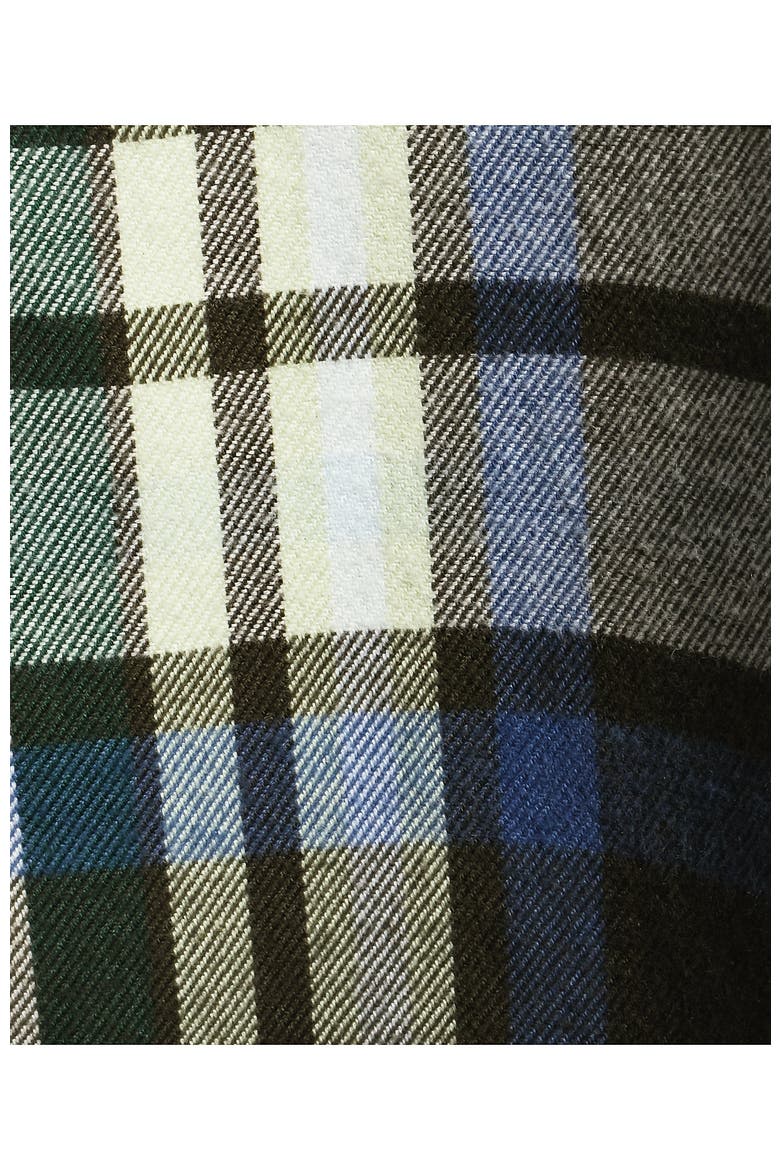 Flagship Flannel Shirt, Alternate, color, Ivory/Antique Moss Plaid