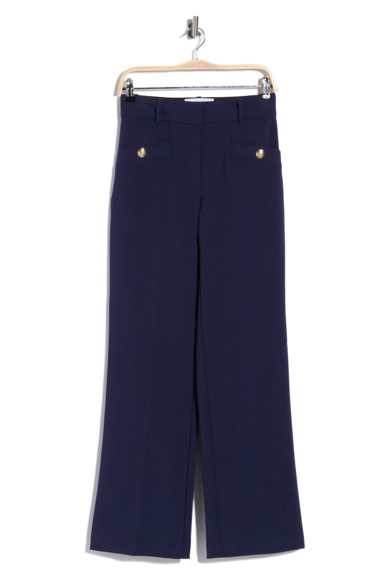 Nell Wide Leg Pants, Main, color, NAVY