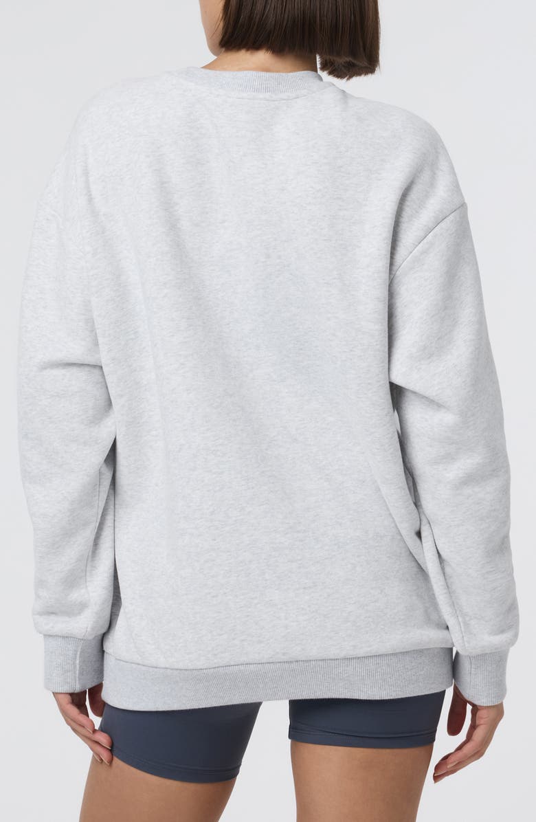Vuori Restore 2.0 Oversize Sweatshirt, Alternate, color, Pale Grey Heather