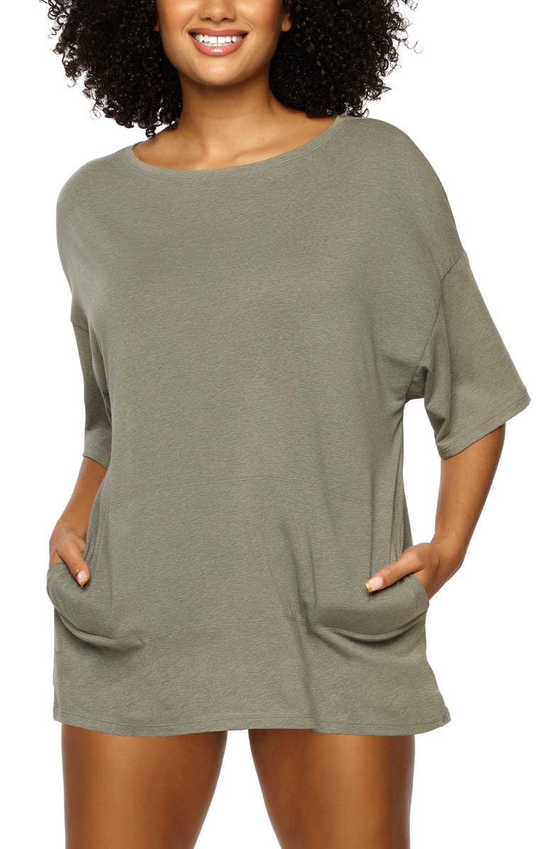 Felina Oversize Stretch Organic Cotton T-Shirt, Main, color,