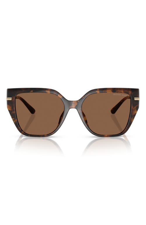 Michael Kors 54mm Square Sunglasses In Dk Tort