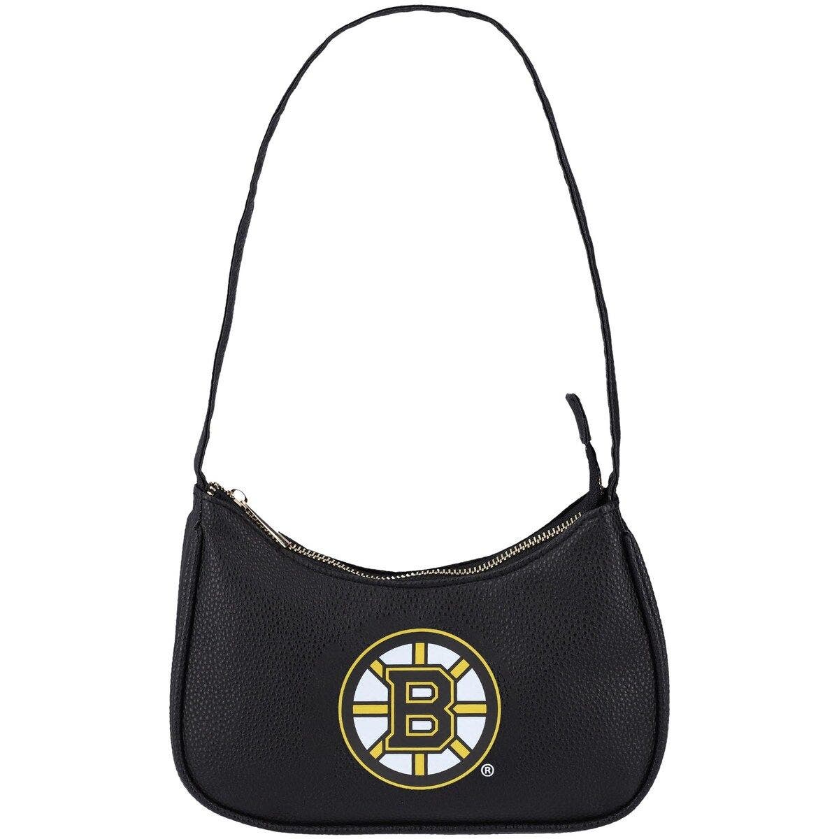 FOCO Boston Bruins Printed Mini Purse, Alternate, color, Black