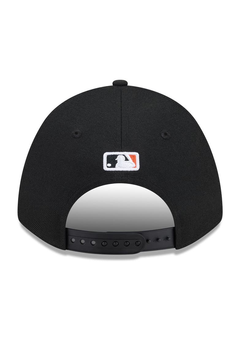 Men's New Era Black/Orange San Francisco Giants 2026 Baseball Hall of Fame 9FORTY M-Crown Adjustable Hat, Alternate, color, Black