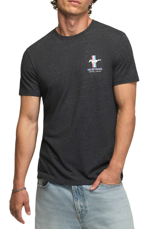 Ford Mustang Cotton Blend Graphic T-Shirt