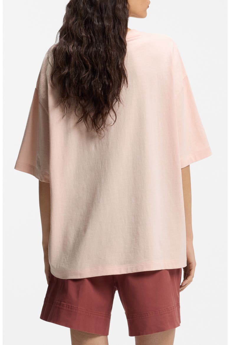 Cotton Tee, Alternate, color, CREAM ROSE