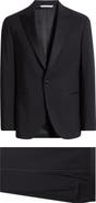 Jack Victor Elwood Contemporary Fit Black Wool Tuxedo
