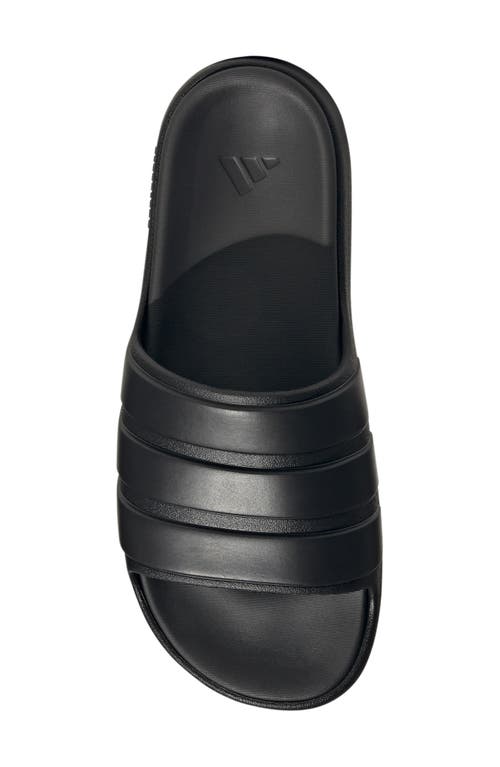 Adidas Originals Adidas Znscape Slide Sandal In Black/black/black