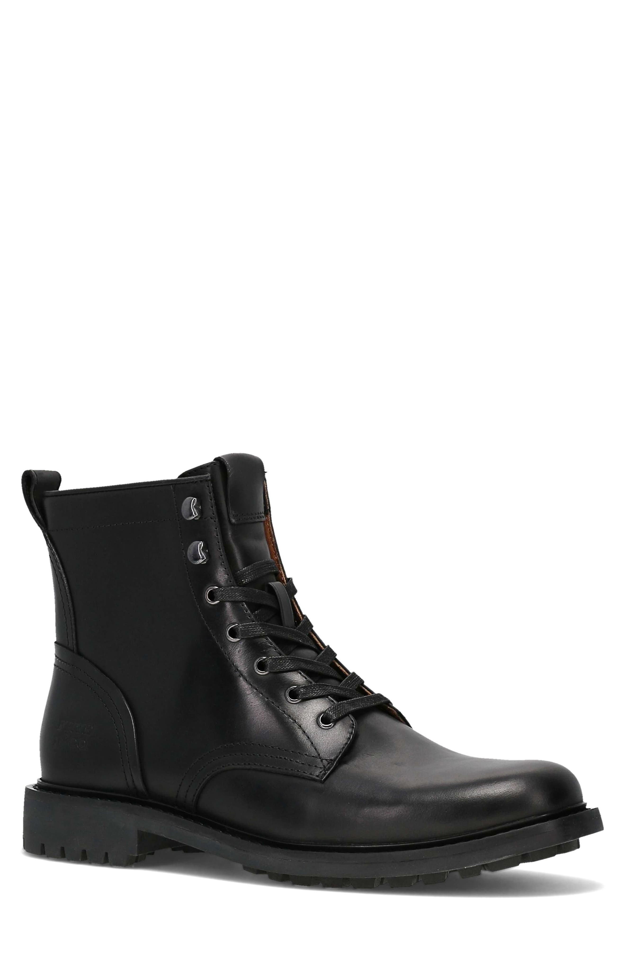 Dunn Leather Lace Up Boot