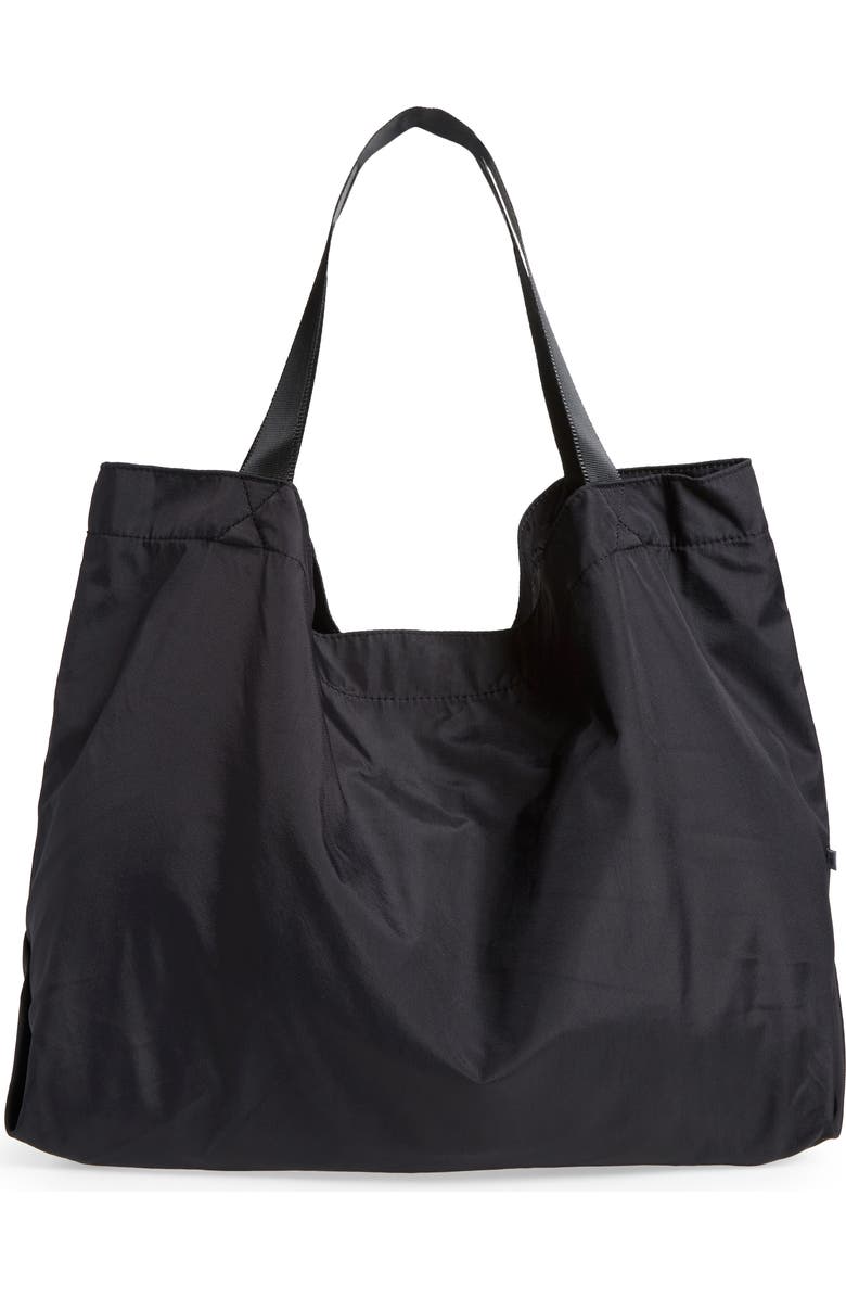 Street Level Street Style Simple Nylon Tote, Main, color,