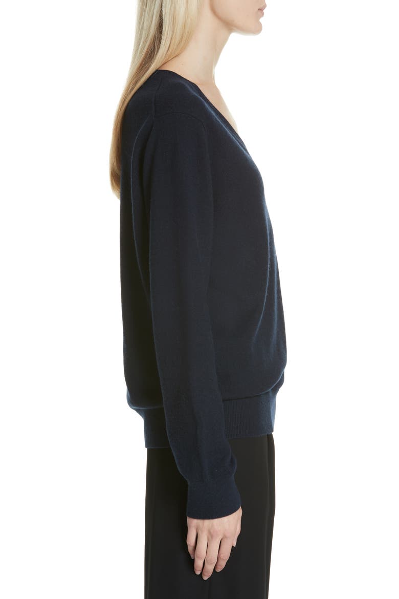 Weekend V-Neck Cashmere Sweater, Alternate, color, COASTAL