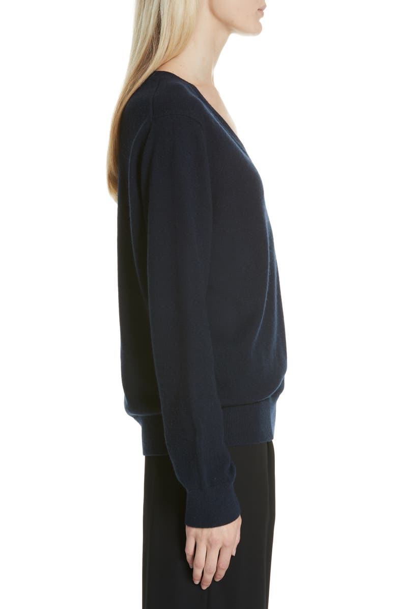 Vince Weekend V-Neck Cashmere Sweater, Alternate, color, Coastal