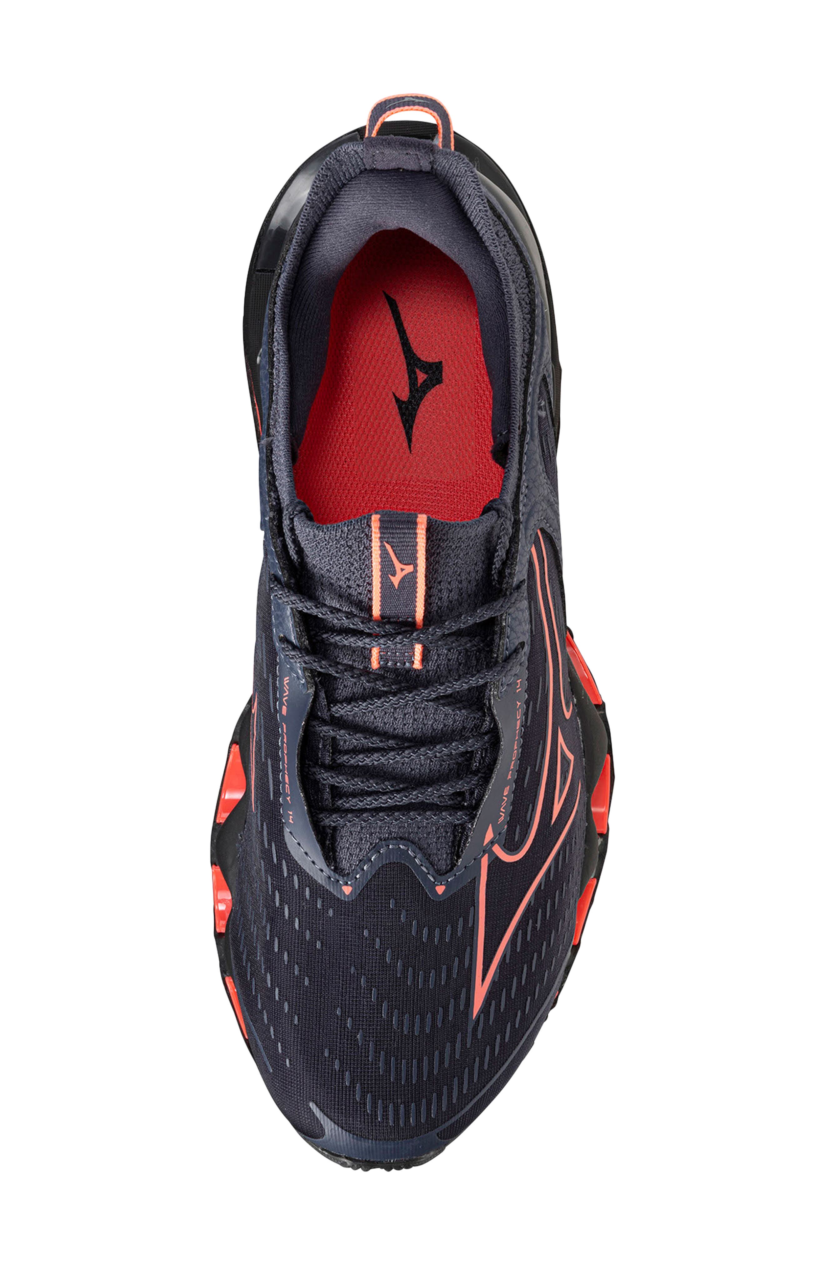 Mizuno Wave Prophecy Sportstyle Sneaker, Alternate, color, Odyssey Grey-Striking Coral