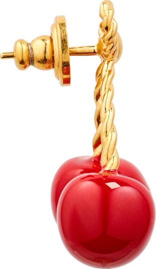 Valentino Garavani Chez Valentino Cherryfic Drop Earrings
