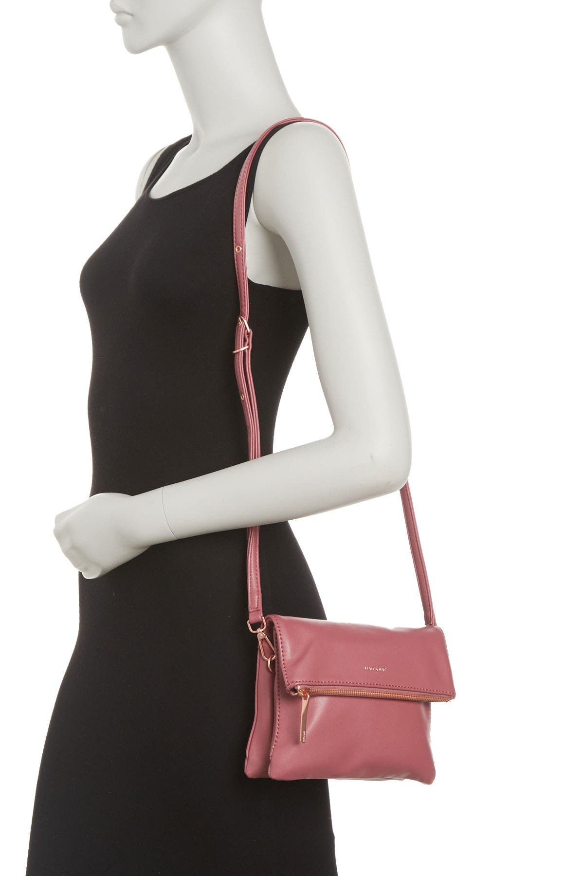 Matt & Nat Hiley Faux Leather Crossbody Bag, Alternate, color, 