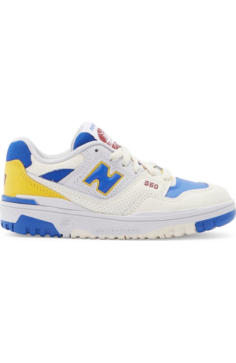 New Balance Kids' 550 Basketball Sneaker, Alternate, color, White