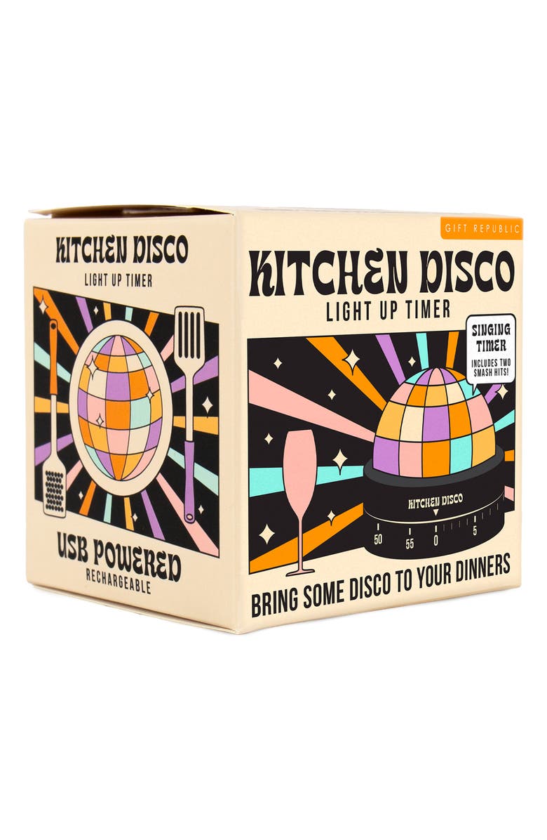 GIFT REPUBLIC Kitchen Disco Timer, Alternate, color, 