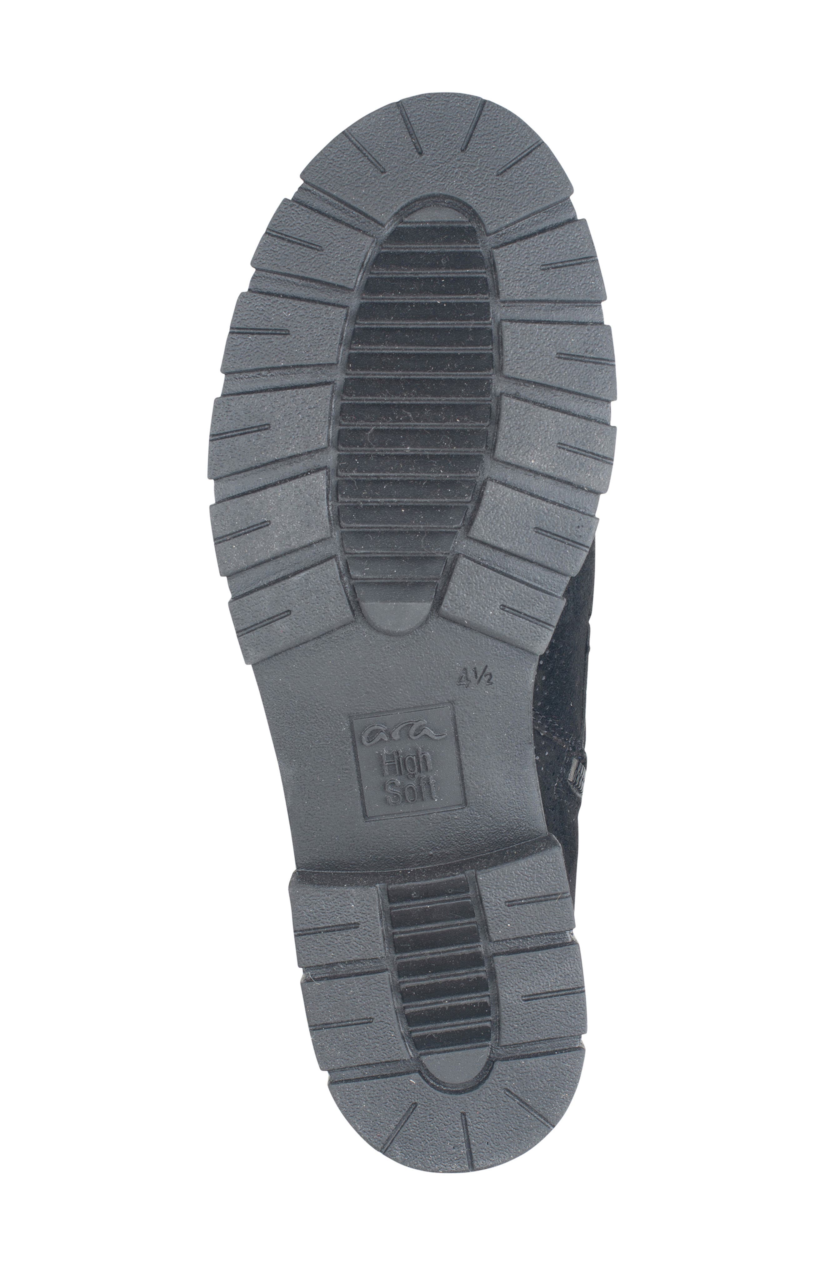 ara Debbie Lace-Up Bootie, Alternate, color, Black