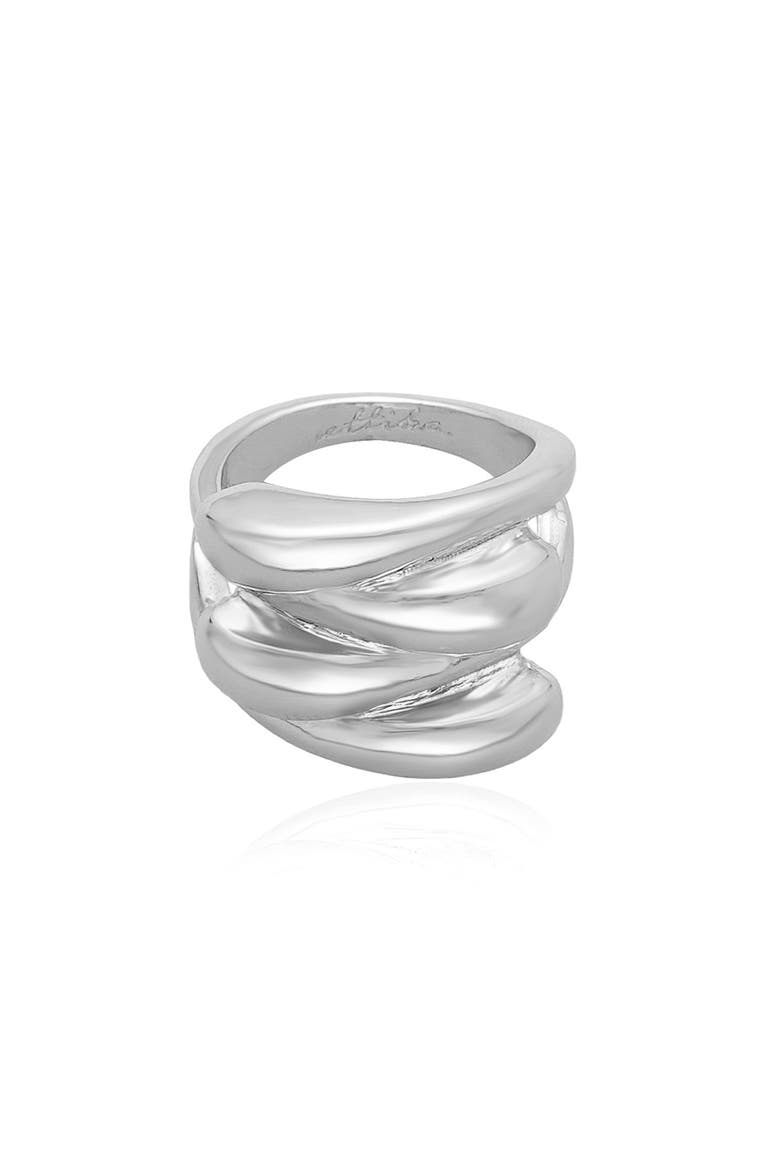Cluster Dome Ring, Main, color, SILVER
