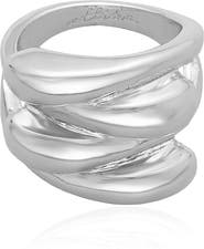 Ettika Cluster Dome Ring