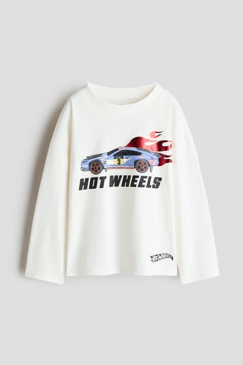 Long-sleeved Printed T-shirt