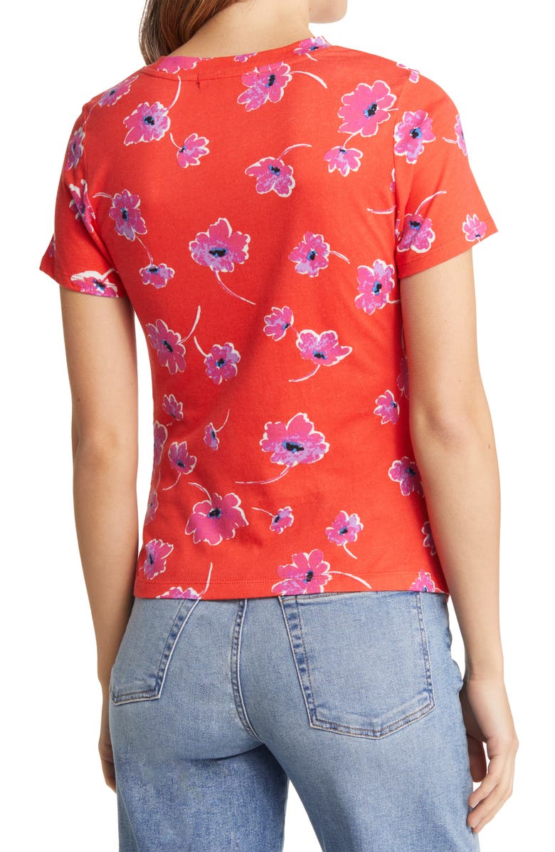 Sanctuary Hold Onto You Ruched T-Shirt, Alternate, color,