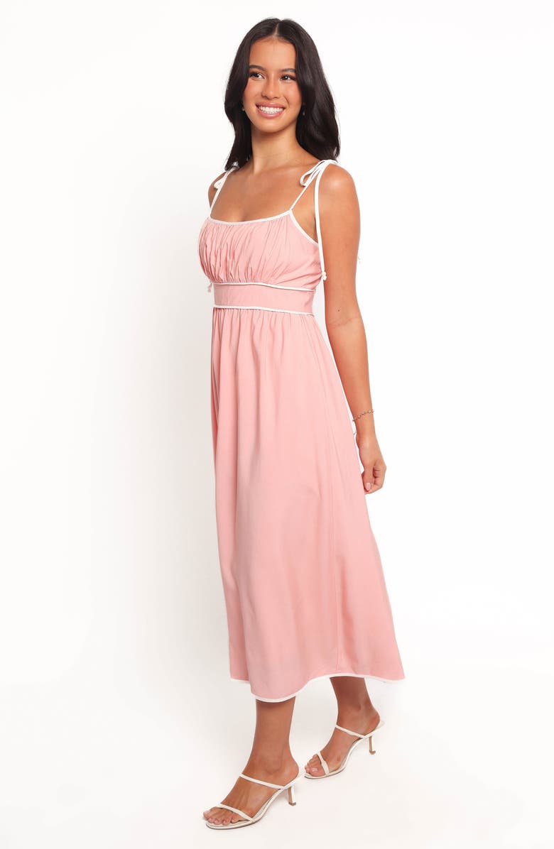 Petal & Pup Tie Strap Maxi Dress, Alternate, color, Pink