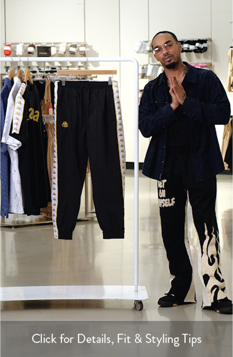 222 Banda Neldo Woven Nylon Joggers, sales video thumbnail